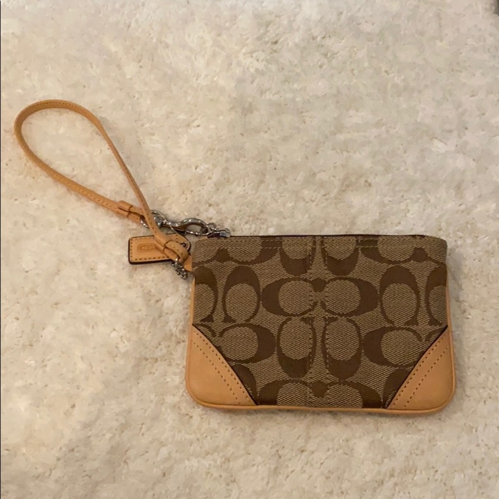 Coach wristlet